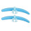 Strumento separatore per ciglia in silicone, blu 14