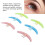 Wimperntrenner - Silikon Pink/Blau/Gelb 4