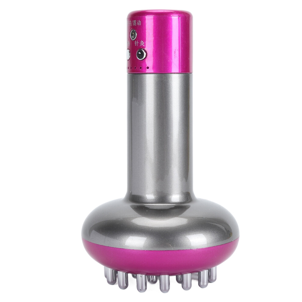 Purple Electric Meridian Massage Brush 1200Mah Lithium Battery