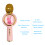 Microfono Bluetooth per bambini 800mAh portatile luce colorata 4