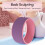 Back Roller Wheel Rouleau en mousse 30cm x 12.2cm Violet 4