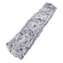 Couverture de cadre pour tapisserie au crochet 40 40 cm, bleu foncé, 1 ensemble