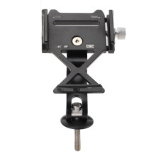 Support de téléphone pour potence de vélo en alliage d'aluminium, 178g, 360