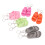 5 Paar Silikon-Mini-Flip-Flop-Schlüsselanhänger 16