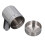 2 Stk. S/P-Form Salz- und Pfefferflasche Silber 7109,7 cm 11