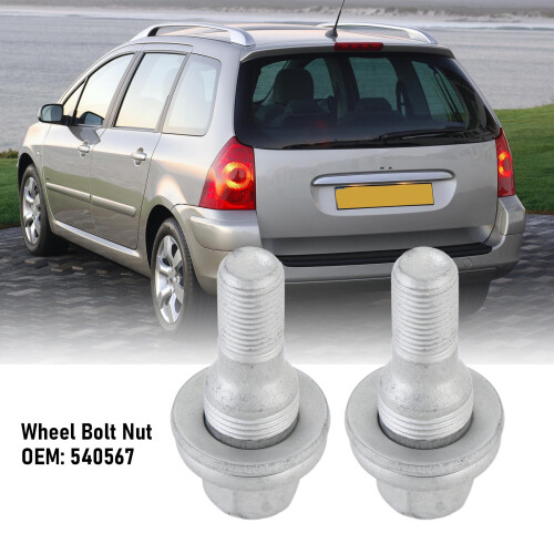 4 Pcs Metal Wheel Bolt Nut Set | Long Durability, Fits Multiple Models 2