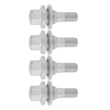 4 Pcs Metal Wheel Bolt Nut Set | Long Durability, Fits Multiple Models