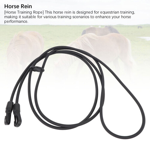 High Elasticity Nylon Horse Rein for Precise Equestrian Training, Durable 2