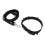 Sangle pour bouteille d'eau en silicone réglable noire 1