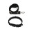Sangle pour bouteille d'eau en silicone réglable noire 9