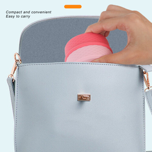 Silikon-Make-up-Dispenser 12 ml Rosa Organizer 2