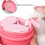 Silikon-Make-up-Dispenser 12 ml Rosa Organizer 5