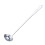 Langer Griff Edelstahl-Löffel, 24,7  3,6 cm, rund 12