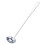 Langer Griff Edelstahl-Löffel, 24,7  3,6 cm, rund 3