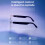 Lightweight Bluetooth Smart Glasses 33g with Open Ear Music & Camera Remote Control 13