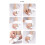 Attelle correctrice ajustable pour hallux valgus, blanche, taille unique. 4