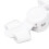Attelle correctrice ajustable pour hallux valgus, blanche, taille unique. 10