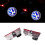 2pcs Vw Led Car Door Shadow Projector Light Laser Welcome Lamp For Passat 2