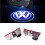 2pcs Vw Led Car Door Shadow Projector Light Laser Welcome Lamp For Passat 3