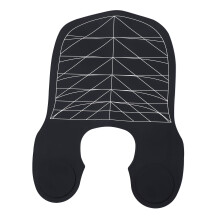Collier de coupe en silicone pour salon, noir - 1 pièce