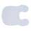 Collare da taglio per capelli in silicone grigio - Taglia unica 8