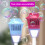 Street Light Bubble 500mAh 20x20x118cm Rosso/Blu 7
