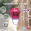 Street Light Bubble 500mAh 20x20x118cm Rosso/Blu 1