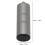 4 Stück Gravierer-Riser 50x18mm silbernes Fußpad 2