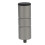 4 Stück Gravierer-Riser 50x18mm silbernes Fußpad 11