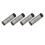 4 Stück Gravierer-Riser 50x18mm silbernes Fußpad 1