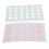 Herzförmige Hydrocolloid-Pflaster, 42 Stück, Transparent 14