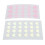Herzförmige Hydrocolloid-Pflaster, 42 Stück, Transparent 15