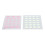 Herzförmige Hydrocolloid-Pflaster, 42 Stück, Transparent 1