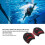 Palettes de natation taille L, silicone et PP, réglables 5