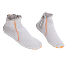 2 paia di scarpe da acqua a gambale alto asciugatura rapida grigio 40