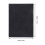 10 Sheets Black Double Sided Laser Testing Paper 210x285mm 2