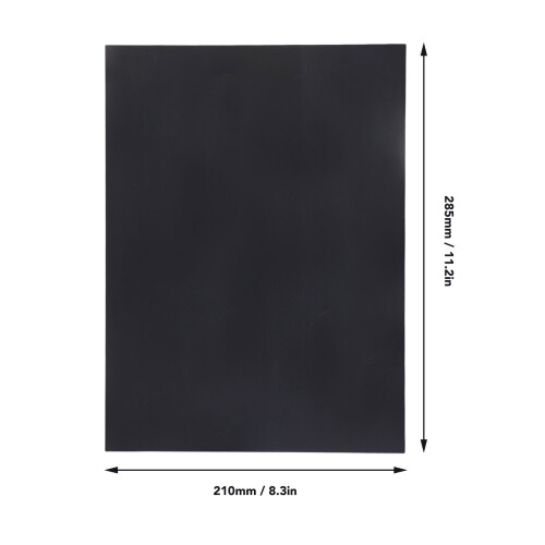 10 Sheets Black Double Sided Laser Testing Paper 210x285mm 1