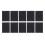 10 Sheets Black Double Sided Laser Testing Paper 210x285mm 3