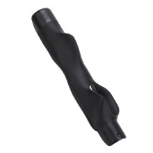 Accesorio de entrenamiento de la empuñadura de golf negro 24g 0.8oz
