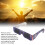 10 piezas de gafas de eclipse solar de papel marrón 1.8oz 4