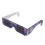 10 piezas de gafas de eclipse solar de papel marrón 1.8oz 14
