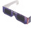 10 piezas de gafas de eclipse solar de papel marrón 1.8oz 5