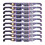 10 piezas de gafas de eclipse solar de papel marrón 1.8oz 2