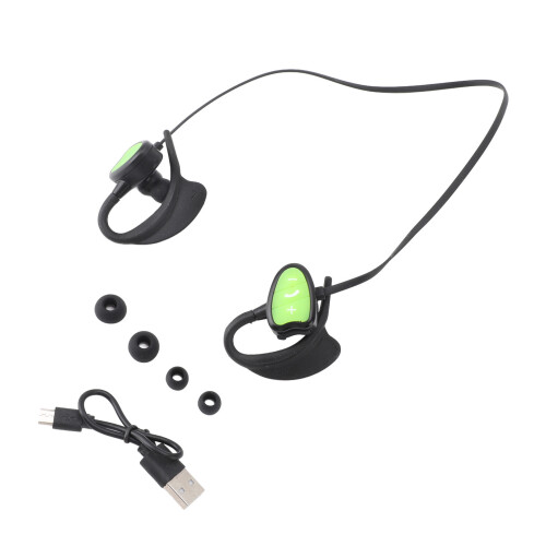 LAE 802 Bluetooth 180mAh 55g cuffie verdi 1