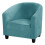 (Blue) High Solid Elasticity Color Design And Anti Slip Fabric Ultra Sofa Soft Cover 1