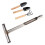 Pro Stainless Steel Soil Sample Probe T Handle with 4 Sample Bags & Tools 1