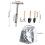 Pro Stainless Steel Soil Sample Probe T Handle with 4 Sample Bags & Tools 2