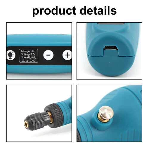 Set B USB Pluma de grabado 3.7V 2000mAh 175x34mm 2