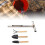 Pro Stainless Steel Soil Sample Probe T Handle with 4 Sample Bags & Tools 15