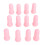 Set di 12 ventose oculari in silicone, rosa 13